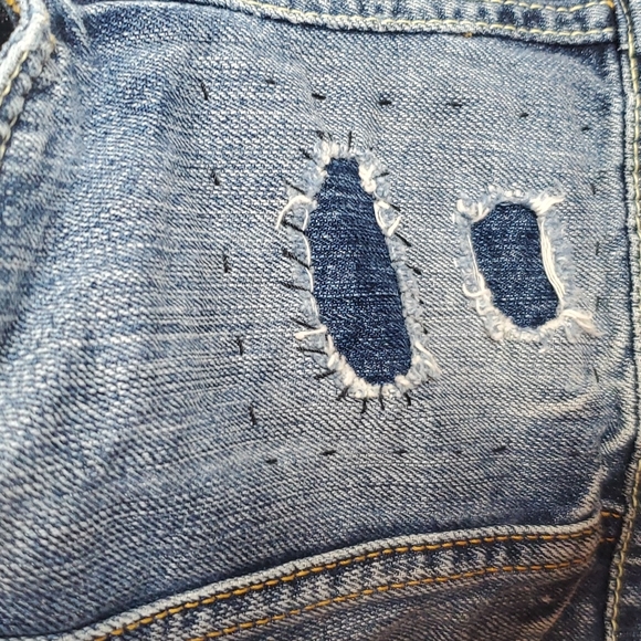 American eagle jean vest size small - Picture 10 of 14